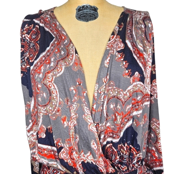 Free People | Free People Paisley Fiona Wrap | Free People Blouse - Picture 9 of 11